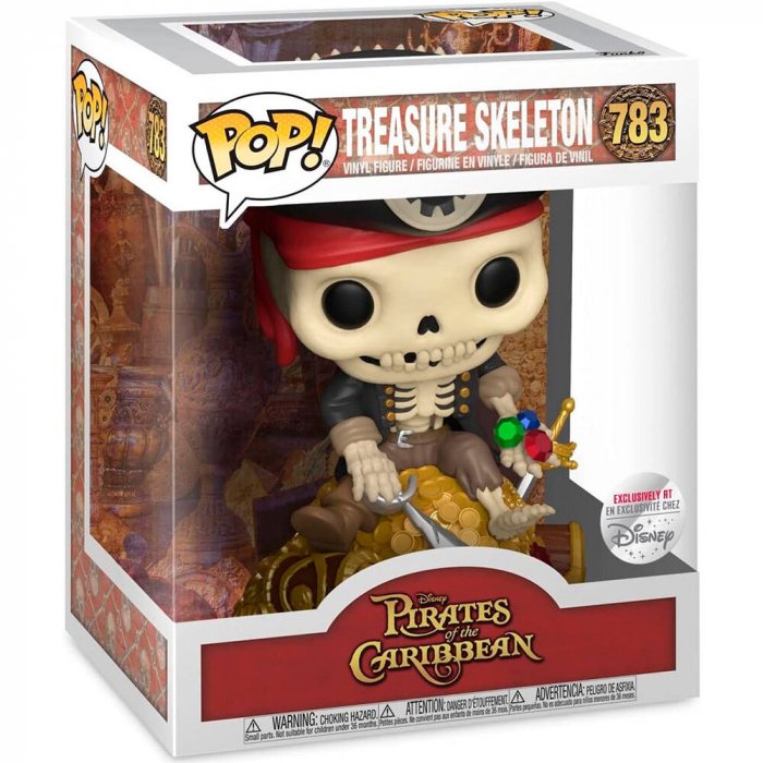 Figurina Funko POP Deluxe Figurina Piratii din Caraibe Treasure Skeleton Exclusiv [2]