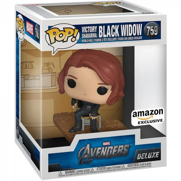 Figurina Funko POP Deluxe Marvel Los Vengadores Avengers Black Widow Exclusive [2]