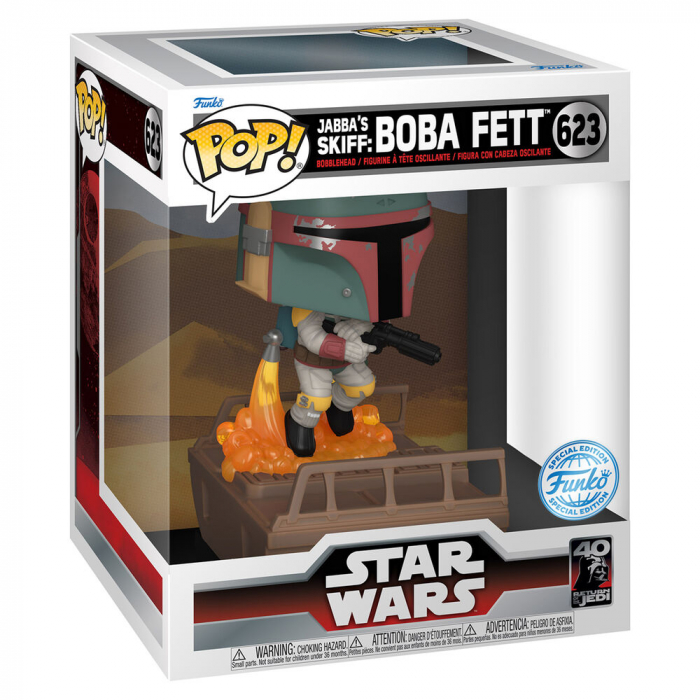 Figurina Funko POP Deluxe Star Wars Boba Fett Exclusive [2]