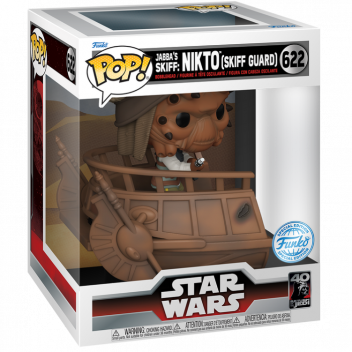 Figurina Funko POP Deluxe Star Wars Nikto Skiff Guard Exclusive [2]