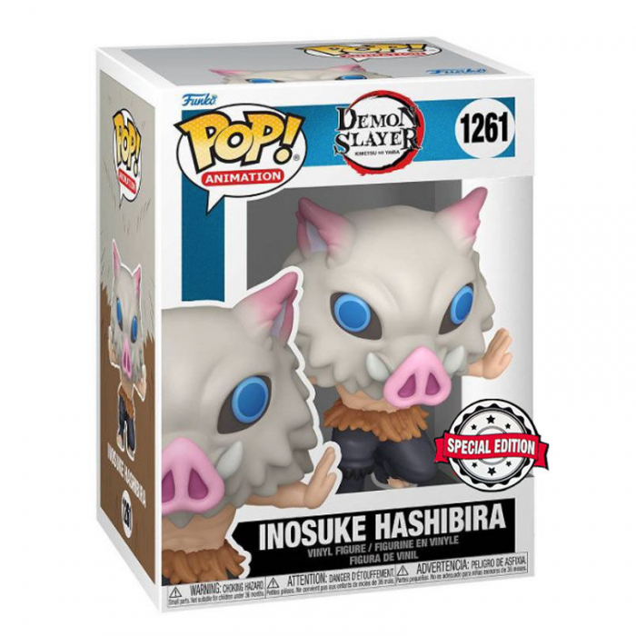 Figurina Funko POP Demon Slayer Kimetsu no Yaiba Inosuke Hashibira Exclusive [2]