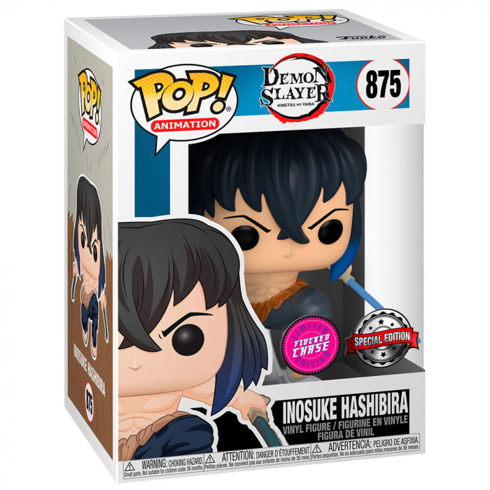 Figurina Funko POP Demon Slayer Kimetsu no Yaiba Inosuke Hashibira Exclusive Chase [2]