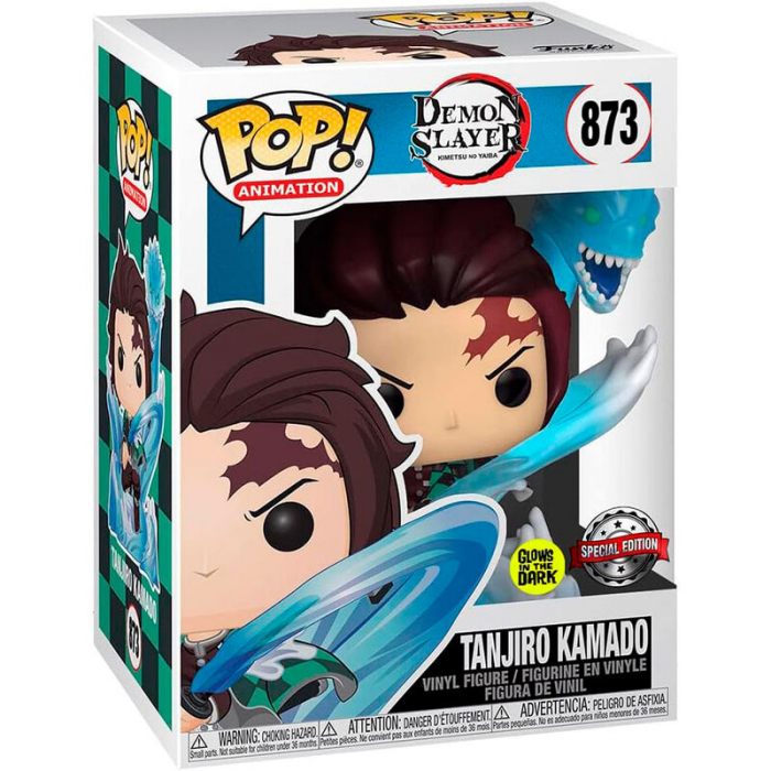 Figurina Funko POP Demon Slayer Kimetsu no Yaiba Tanjiro Kamado Exclusiv [2]