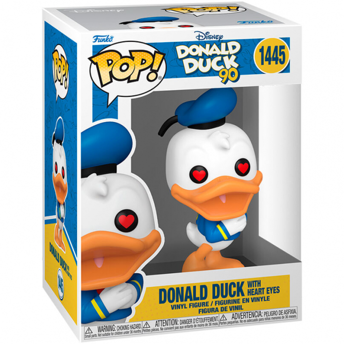 Figurina Funko POP Disney 90th Anniversary Donald Duck with heart eyes [2]