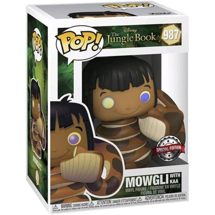 Figurina Funko POP Disney Cartea junglei Exclusiv Mowgli [2]