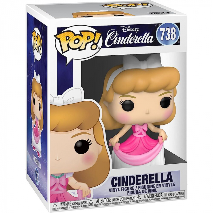 Figurina Funko POP Disney Cenicienta in Pink Dress [2]