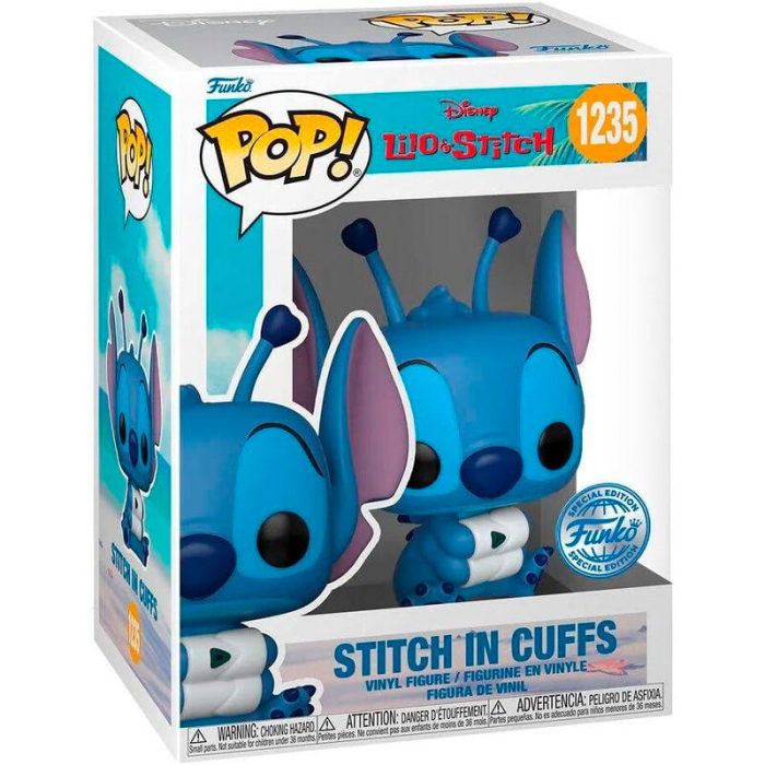 Figurina Funko POP Disney Lilo & Stitch - Stitch in Cuffs Exclusive [2]