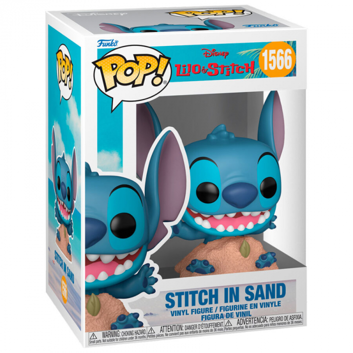 Figurina Funko POP Disney Lilo & Stitch - Stitch in Sand [2]