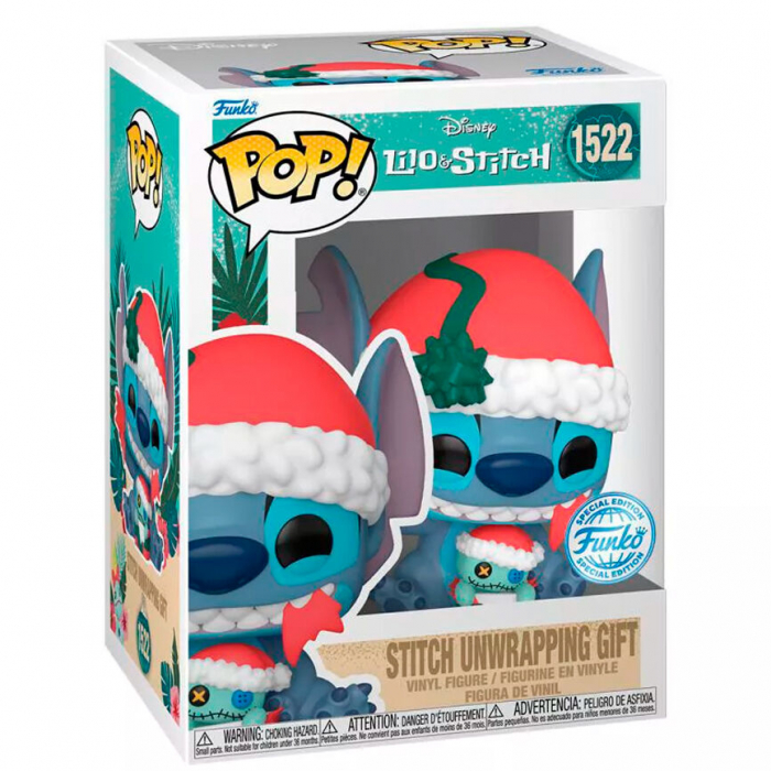 Figurina Funko POP Disney Lilo & Stitch - Stitch Unwrapping Gift [2]