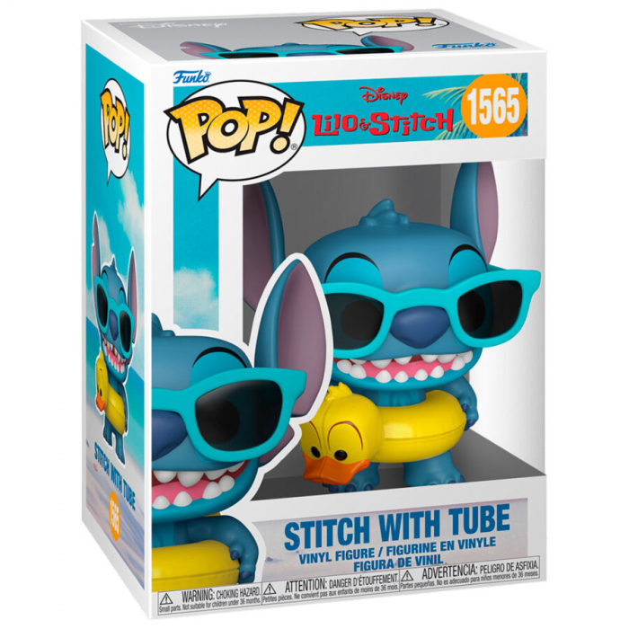 Figurina Funko POP Disney Lilo & Stitch - Stitch with Tuber [2]