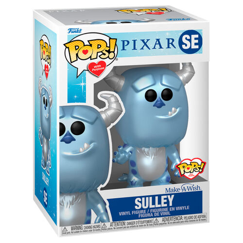 Figurina Funko POP Disney Make a Wish Sulley Metallic [3]