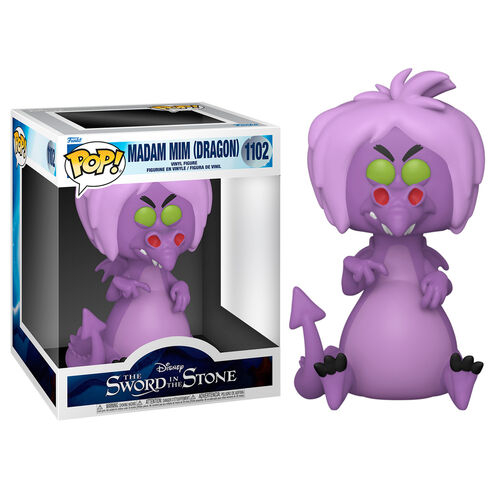 Figurina Funko POP Disney Merlin El Encantador Mimas Dragon 15cm [3]