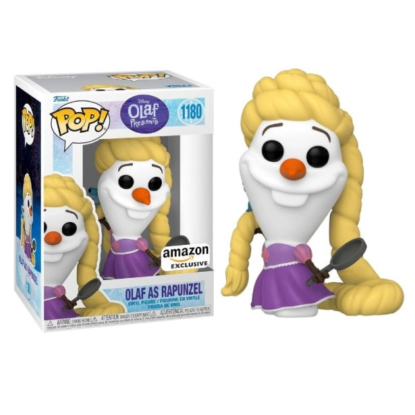 Figurina Funko POP Disney Olaf Present Olaf as Rapunzel - Exclus [2]