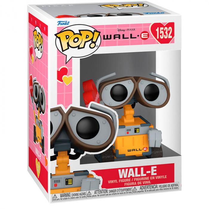 Figurina Funko POP Disney Pixar Wall-E - Wall-E Valentine [2]