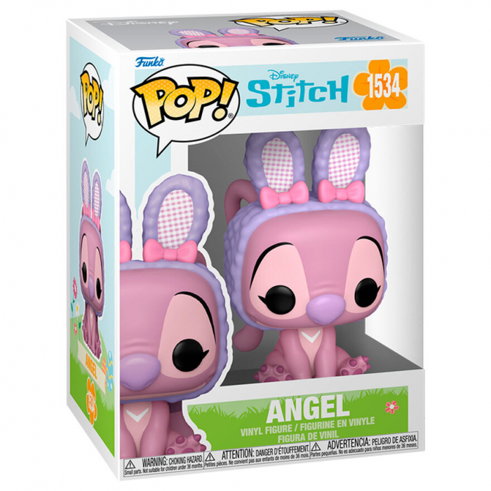 Figurina Funko POP Disney Stitch Angel Iepurasul de Paste [2]