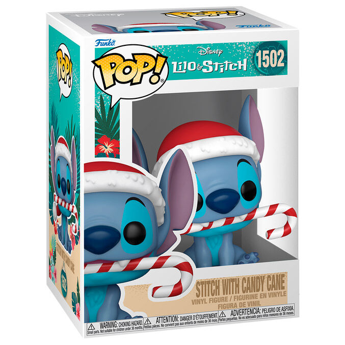 Figurina Funko POP Disney Stitch with Candy Cane [2]