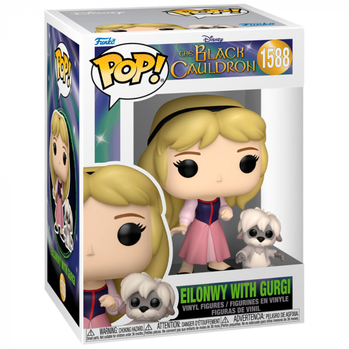 Figurina Funko POP Disney The Black Cauldron Eilonwy Gurgi [2]