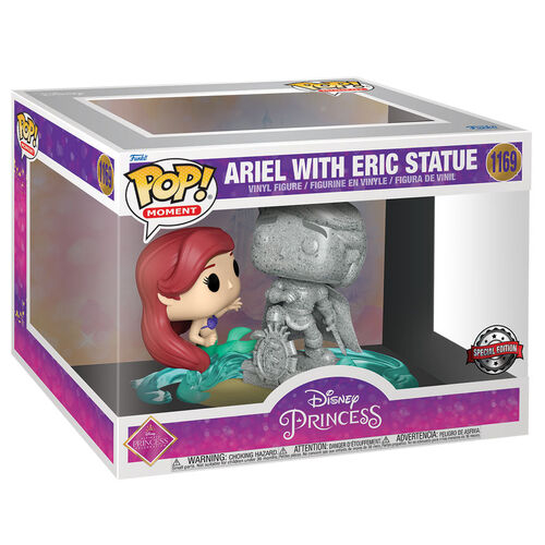 Figurina Funko POP Disney Ultimate Princess La Sirenita Ariel & Statue Eric Exclusive [2]