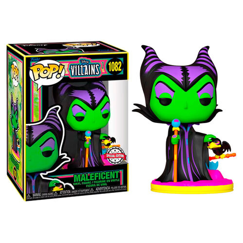 Figurina Funko POP Disney Villains Maleficent Black Light Exclusive [3]