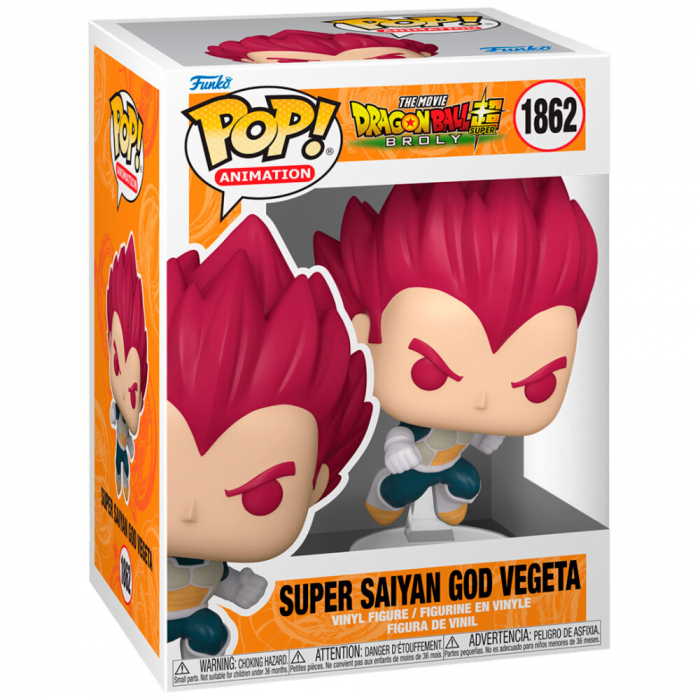 Figurina Funko POP Dragon Ball Super Broly Super Saiyan God Vegeta [2]