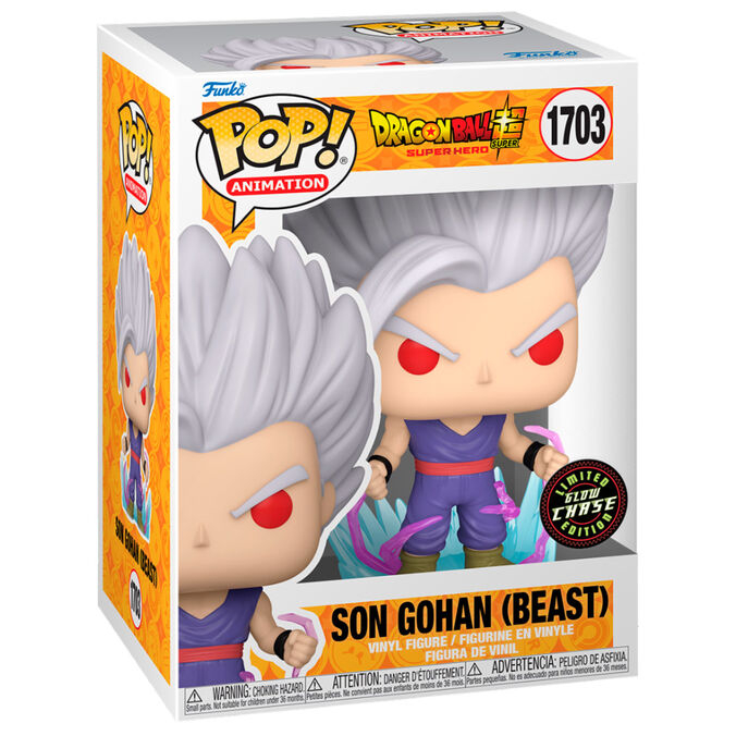 Figurina Funko POP Dragon Ball Super Super Hero Gohan Beast Chase [2]