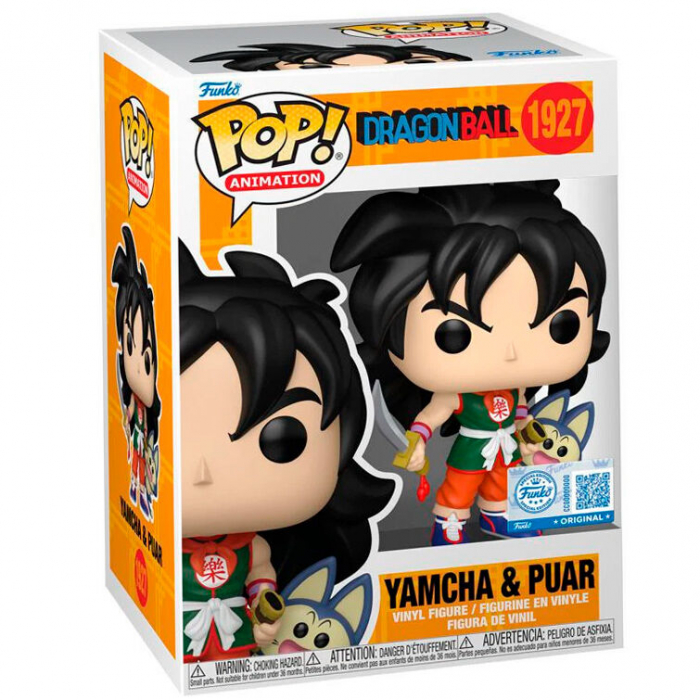 Figurina Funko POP Dragon Ball Yamcha & Puar Exclusive [2]