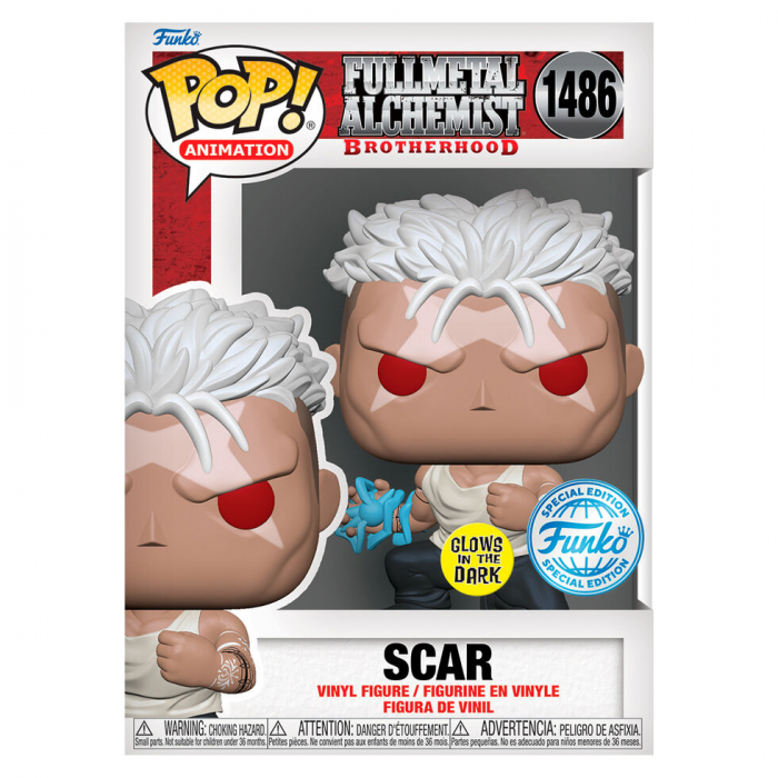 Figurina Funko POP Fullmetal Alchemist Brotherhood Scar Exclusive [2]