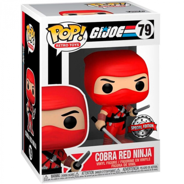 Figurina Funko POP G.I. Joe Cobra Red Ninja Exclusive [2]