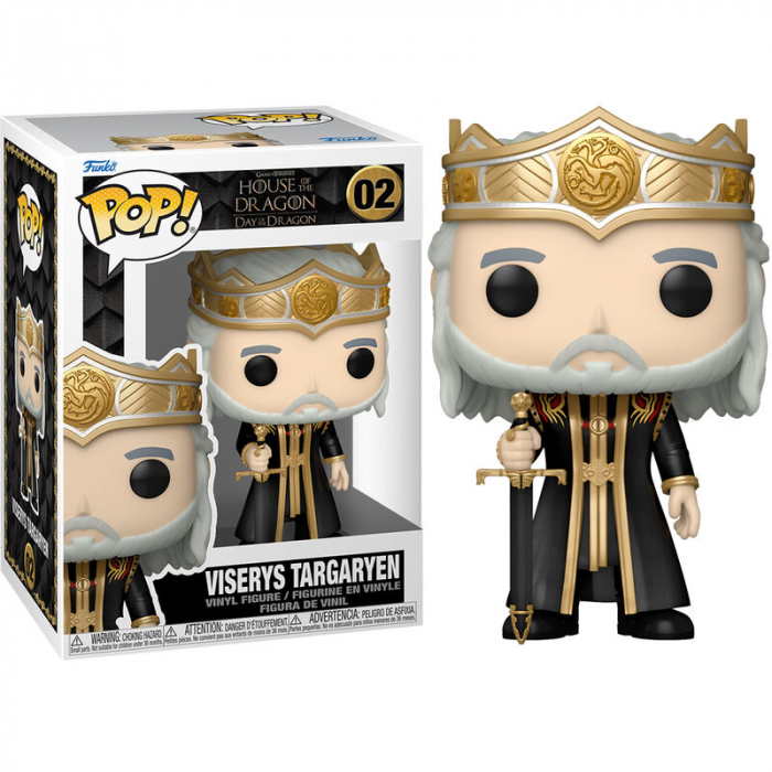 Figurina Funko POP Game of Thrones Casa Dragonului Viserys Targaryen [2]