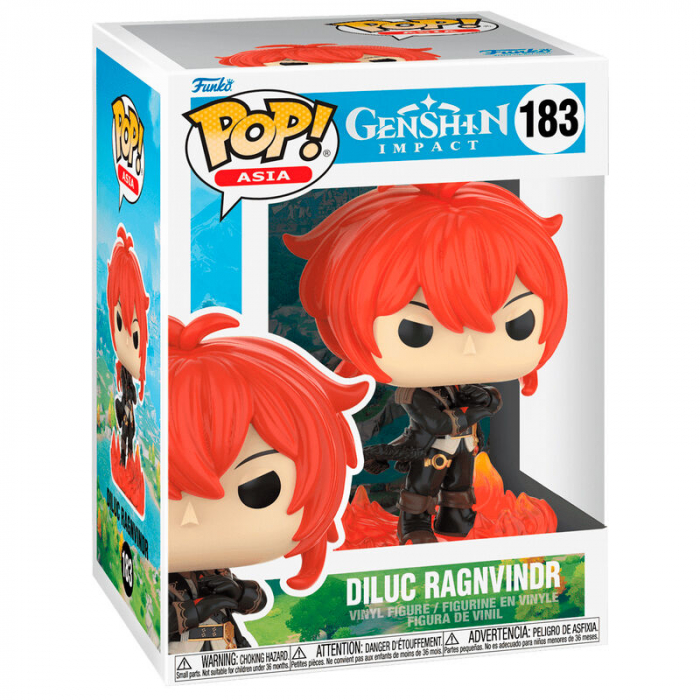 Figurina Funko POP Genshin Impact 2 Diluc Ragnvindr [2]