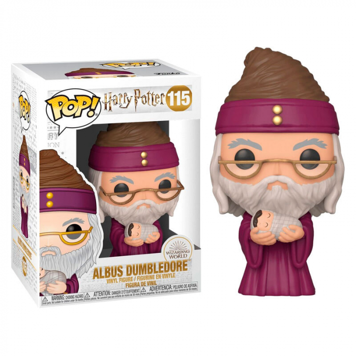 Figurina Funko POP Harry Potter Dumbledore with Baby Harry [3]