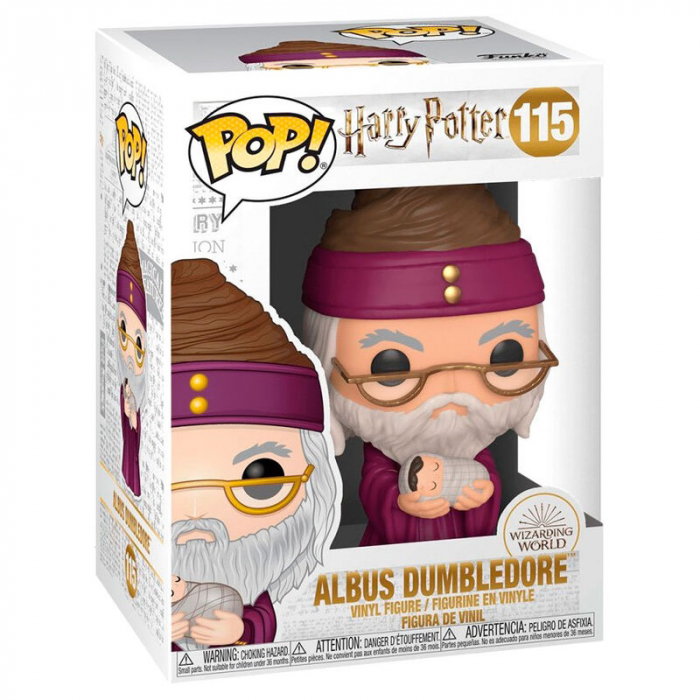 Figurina Funko POP Harry Potter Dumbledore with Baby Harry [2]