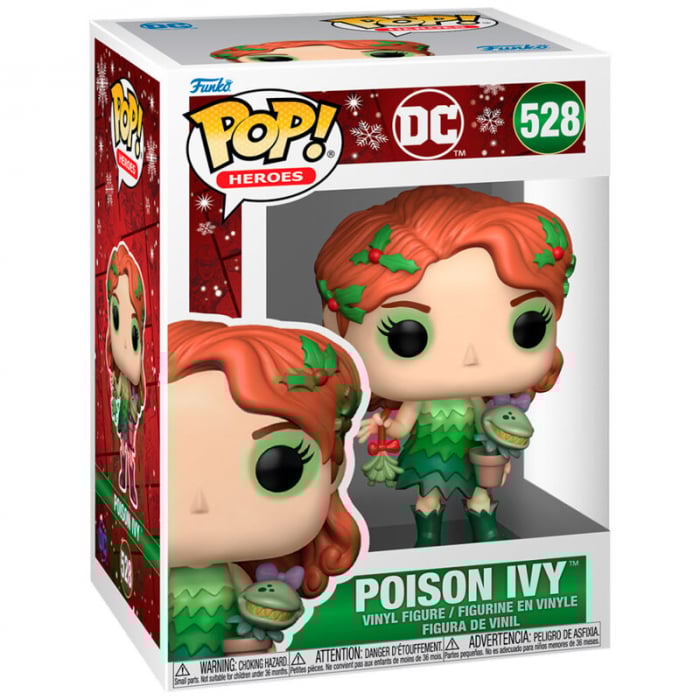 Figurina Funko Pop Heroes, Holiday 2024, Poison Ivy, 10 cm [2]