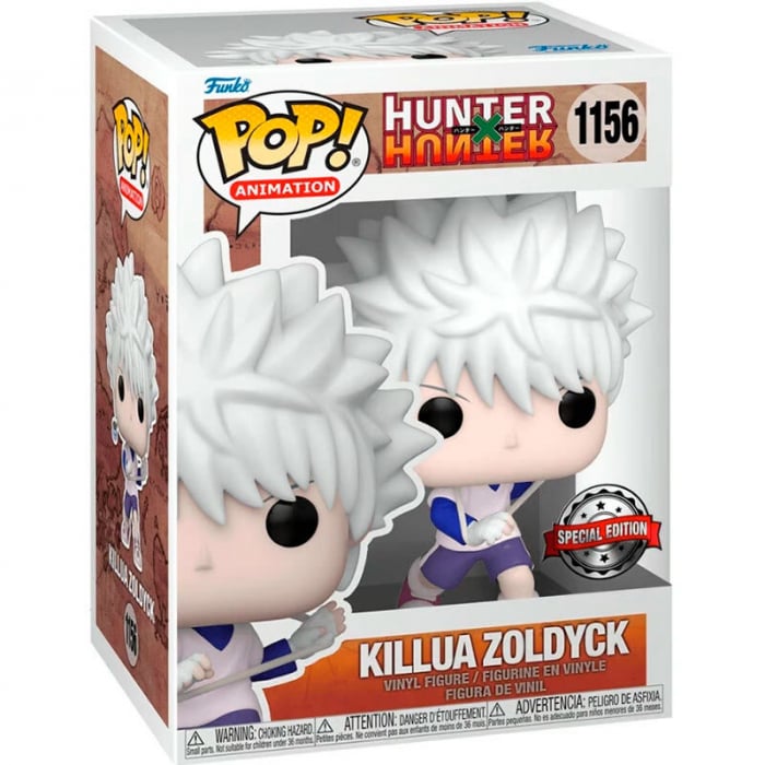Figurina Funko POP Hunter x Hunter Killua Zoldyck Exclusive [2]