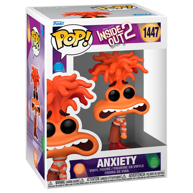 Figurina Funko POP Inside Out 2 Anxiety [2]