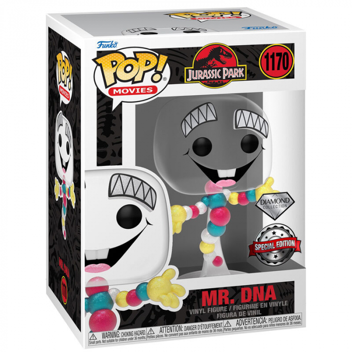 Figurina Funko POP Jurassic Park Mr. DNA Exclusive [2]