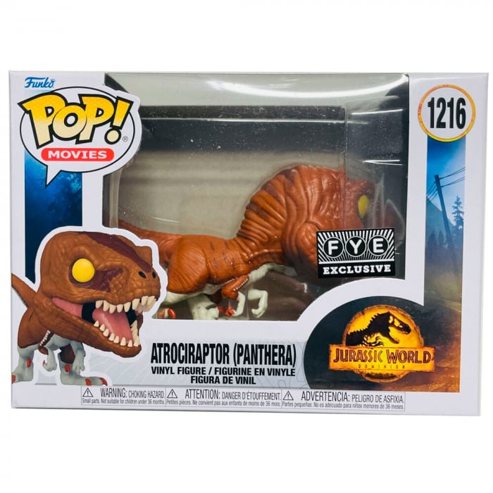 Figurina Funko POP Jurassic World 3 Atrociraptor Panthera Exclusive [2]