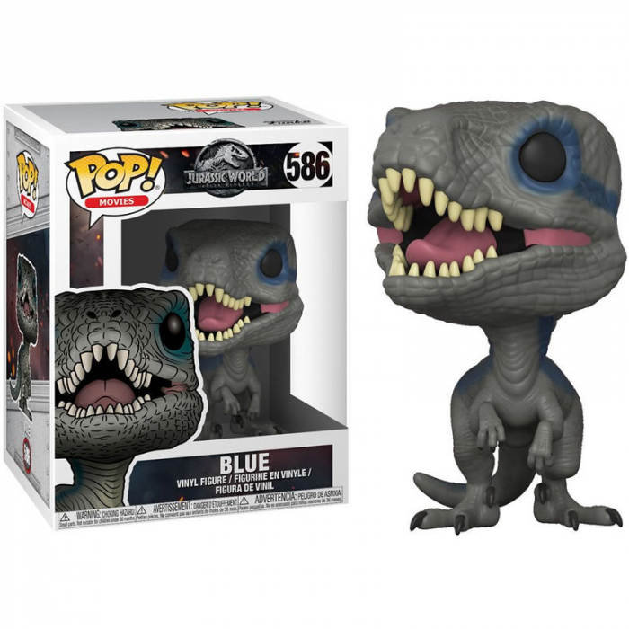 Figurina Funko POP Jurassic World Fallen Kingdom Blue New Pose [2]