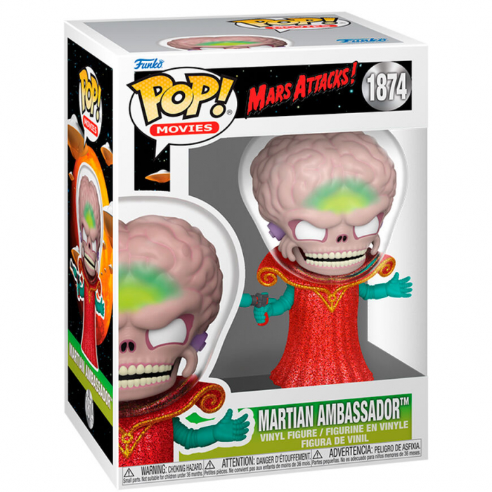 Figurina Funko POP Mars Attacks Martian Ambassor [2]