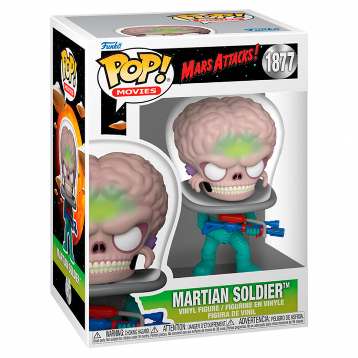Figurina Funko POP Mars Attacks Martian Soldier [2]