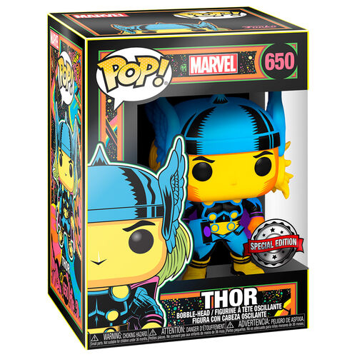 Figurina Funko POP Marvel Black Light Thor Exclusive [2]