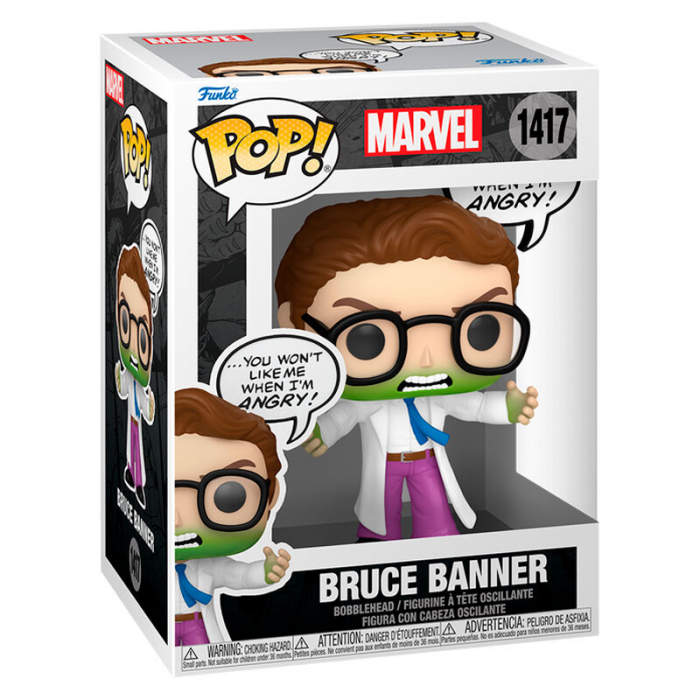 Figurina Funko POP Marvel Bruce Banner Hulk [2]