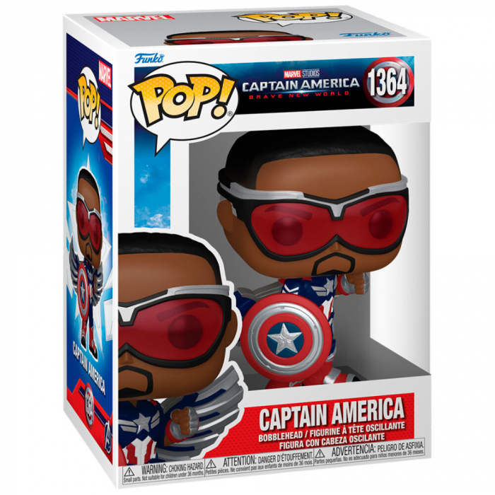 Figurina Funko POP Marvel Captain America Brave New World Captain America [1]