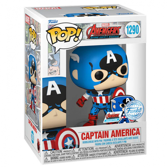 Figurina Funko POP Marvel Captain America Exclusive [2]