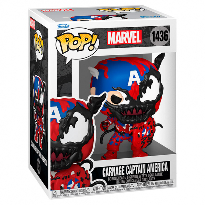 Figurina Funko POP Marvel Carnage Capitan America [2]
