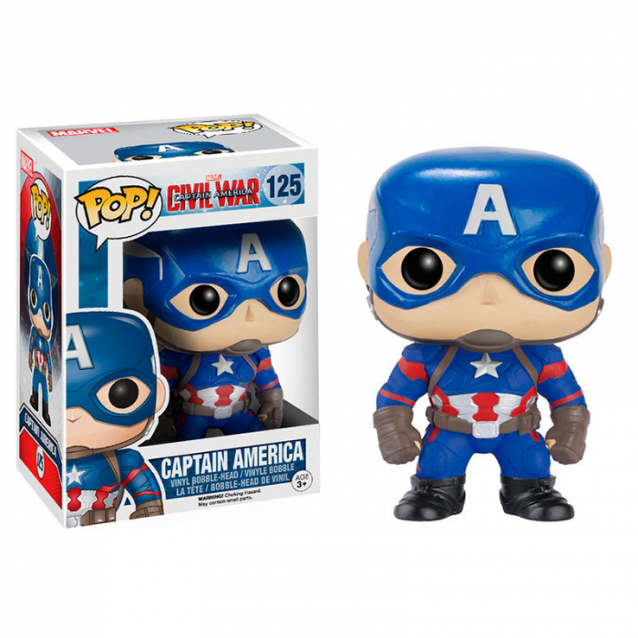 Figurina Funko POP Marvel Civil War Captain America [1]