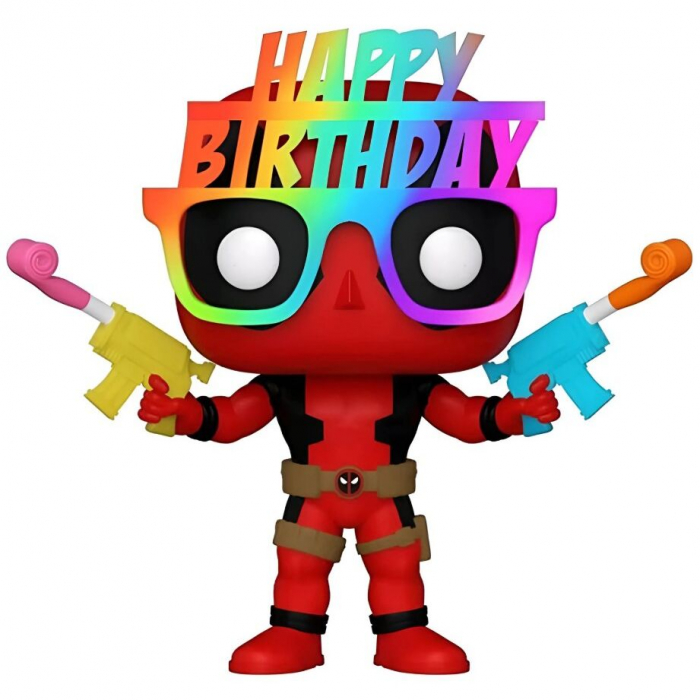 Figurina Funko POP Marvel Deadpool 30th Birthday Hat Deadpool Exclusive [1]