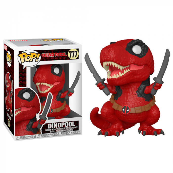 Figurina Funko POP Marvel Deadpool 30th Dinopool [2]