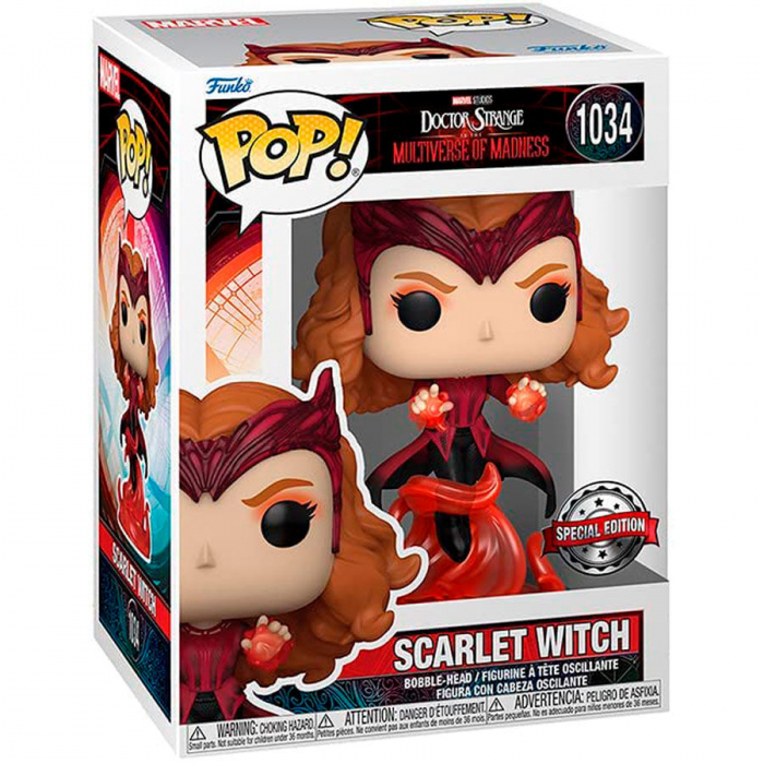 Figurina Funko POP Marvel Doctor Strange Multiverse of Madness Scarlet Witch Exclusive [2]