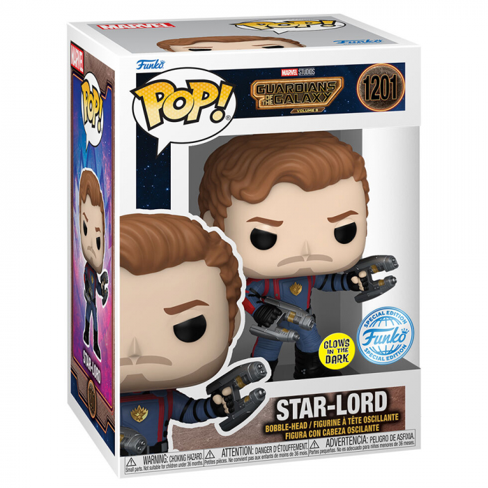 Figurina Funko POP Marvel Guardianes de la Galaxia Star-Lord Exclusive [2]